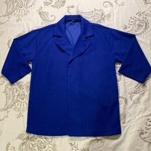 J Roberts‎ Royal Blue Oversized Blazer